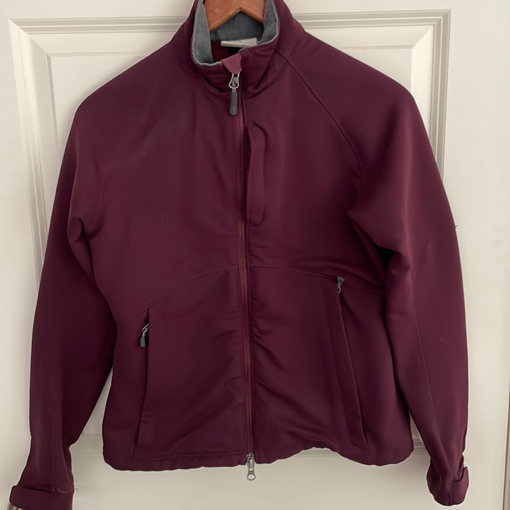 Ibex softshell women’s plum coat
